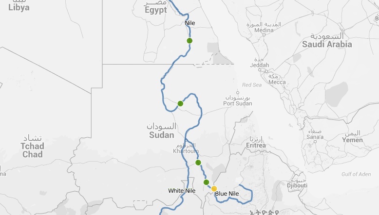 Nile's Dams